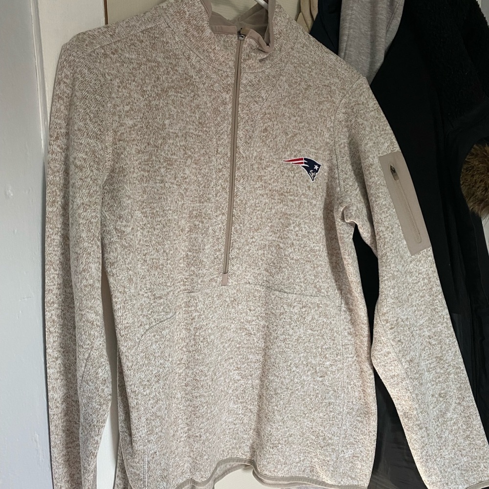Brand new Patriots half zip